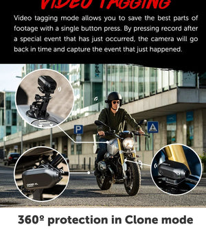Drift Ghost XL Action Camera 1080p Full HD Waterproof Rotating Lens Dash Cam - stepyours.com