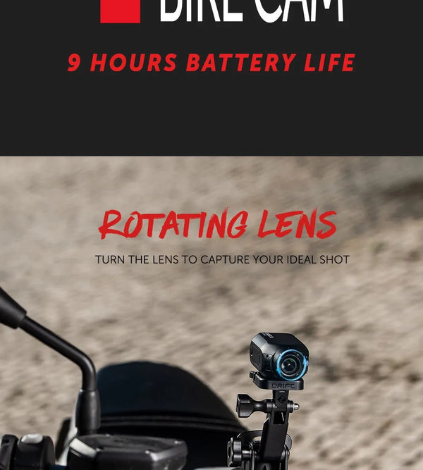 Drift Ghost XL Action Camera 1080p Full HD Waterproof Rotating Lens Dash Cam - stepyours.com
