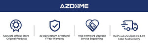 AZDOME 1296P WiFi Dash Cam Night Vision Loop Recording GSensor Parking Monitor - stepyours.com