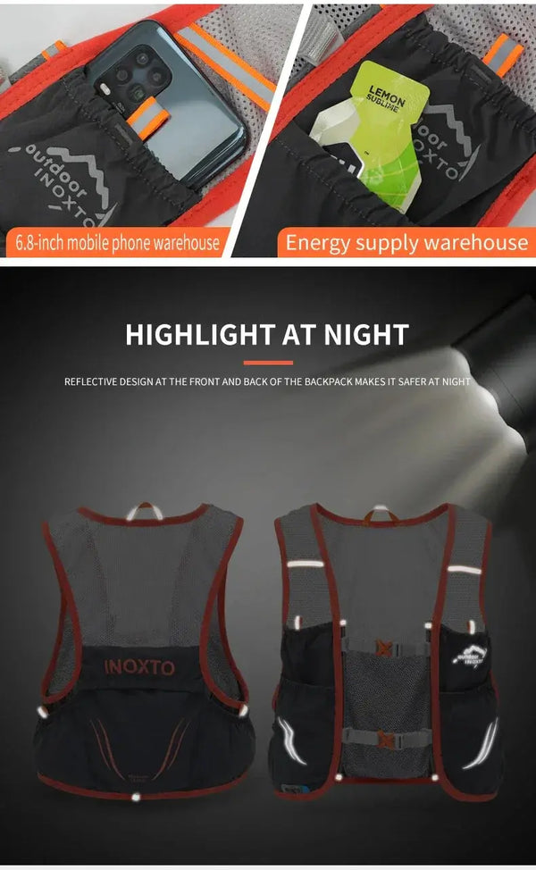 Ultra-light Hydration Vest for Runners — product view 16