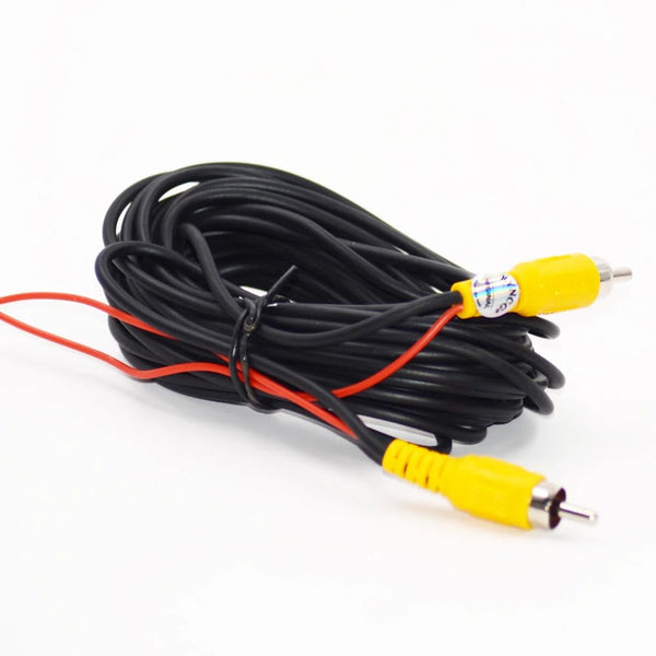 RCA Car Parking Rear View Video Cable 6M 12M 15M 20M RCA Male - stepyours.com