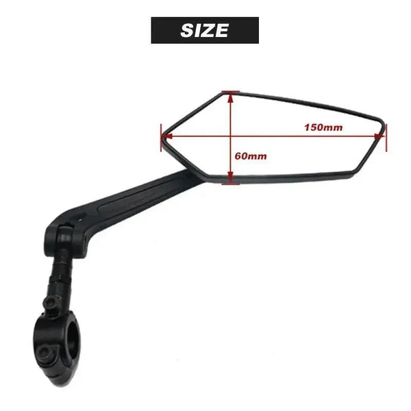 Bike Mirror for Cyclists Safer Ride — product view 6