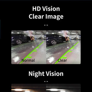 Hippcron Car Rear View Camera 8 LED Night Vision CCD Waterproof HD Video Monitor - stepyours.com