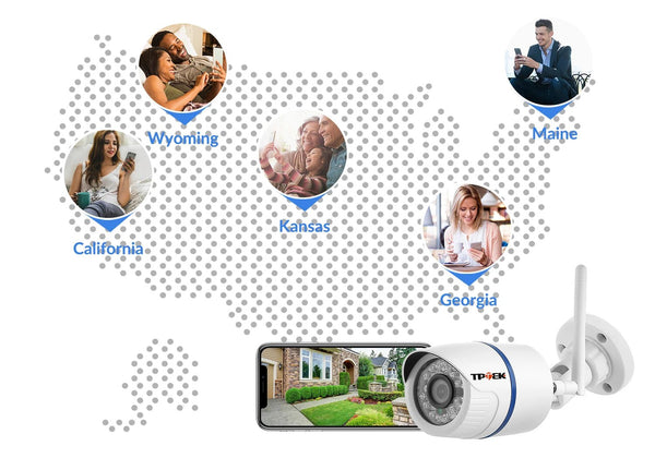 4MP Outdoor WiFi Bullet IP Camera - Weatherproof Surveillance With Motion Alerts - stepyours.com