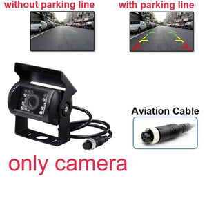 Waterproof 4 Pin AV Port Reverse Backup Camera With IR Night Vision For Trucks - stepyours.com