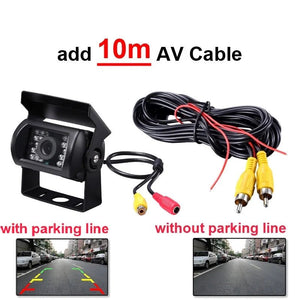 Waterproof 4 Pin AV Port Reverse Backup Camera With IR Night Vision For Trucks - stepyours.com