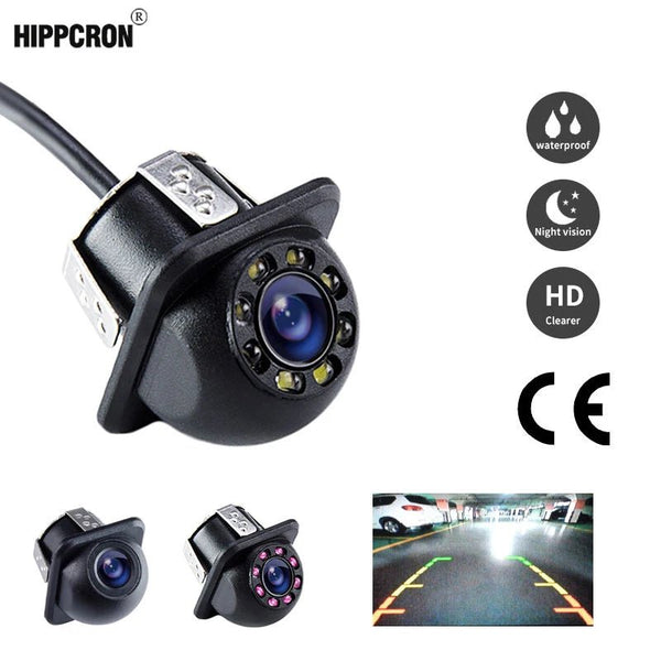 Hippcron Waterproof Infrared Night Vision Rear Backup Camera 170 Degree Parking - stepyours.com