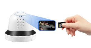 4MP WiFi IP Surveillance Camera With 2.8mm Lens Indoor Two Way Audio CamHi Cam - stepyours.com