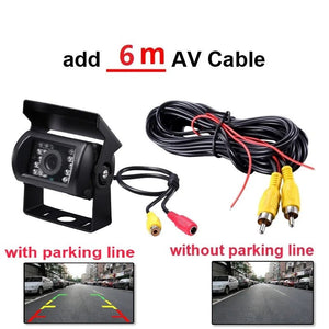 Waterproof 4 Pin AV Port Reverse Backup Camera With IR Night Vision For Trucks - stepyours.com