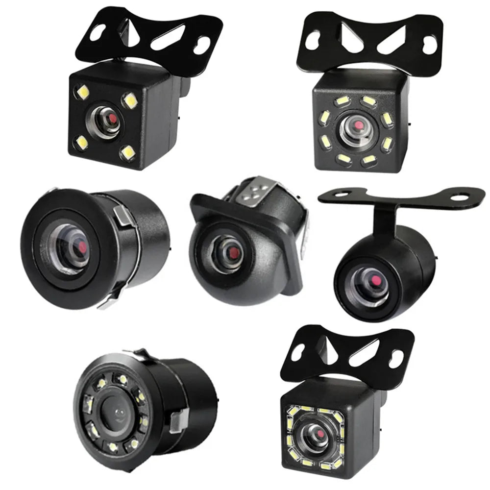 Car Rear View Camera 170 Degree IP68 Waterproof Parking Monitor Night Vision CCD - stepyours.com