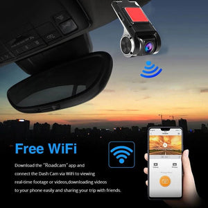 Car Dash Cam With WiFi 1080P 4K Night Vision ADAS USB DVR - stepyours.com
