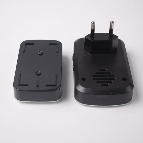 Waterproof Wireless Doorbell AC 100V-240V EU Plug Smart Remote control Door Bell Rings with battery included , plug and play. by stepyours.com