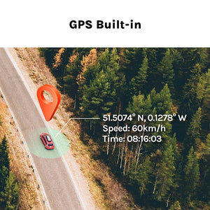 70mai Dash Cam Pro Plus A500S 1944P ADAS GPS 140FOV Front and Rear Cam - stepyours.com