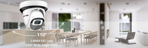 4MP WiFi IP Surveillance Camera With 2.8mm Lens Indoor Two Way Audio CamHi Cam - stepyours.com
