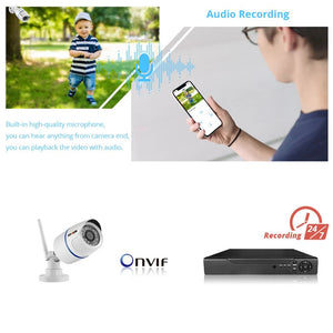 4MP Outdoor WiFi Bullet IP Camera - Weatherproof Surveillance With Motion Alerts - stepyours.com