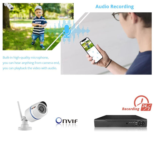 4MP Outdoor WiFi Bullet IP Camera - Weatherproof Surveillance With Motion Alerts - stepyours.com