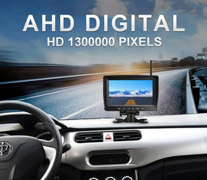 GreenYi 1280x720 HD AHD Wireless Truck DVR 7 Inch Night Vision Backup Camera - stepyours.com
