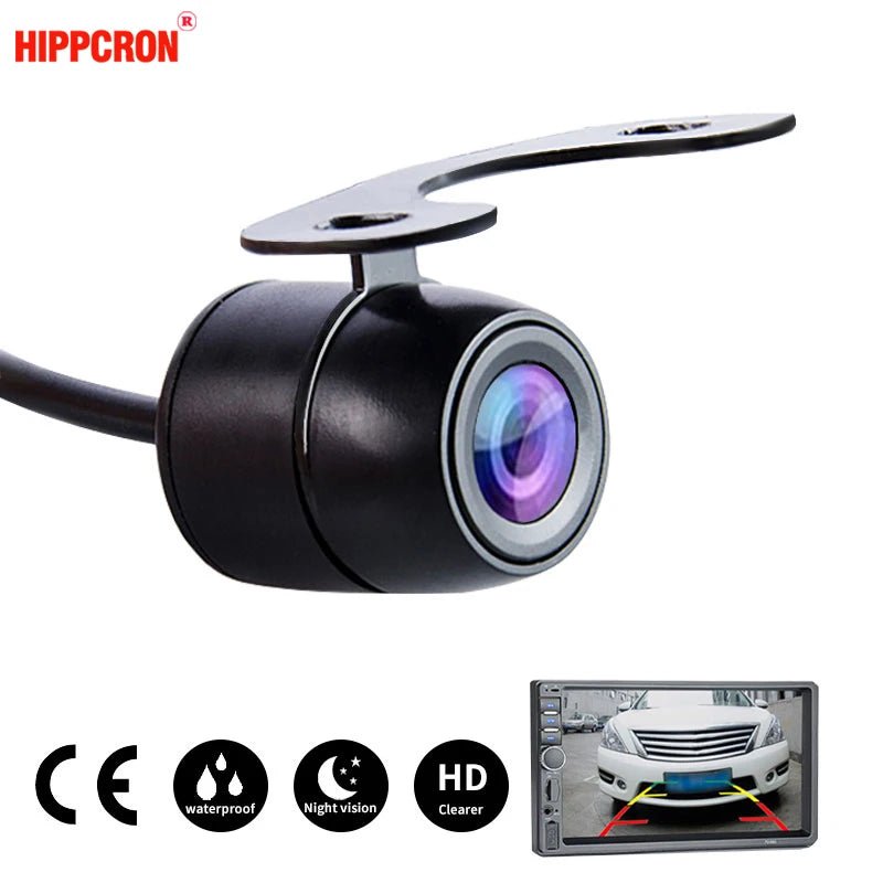 Hippcron Front And Rear Reverse Camera Night Vision Waterproof Distance Scale - stepyours.com