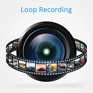 AZDOME 1296P WiFi Dash Cam Night Vision Loop Recording GSensor Parking Monitor - stepyours.com