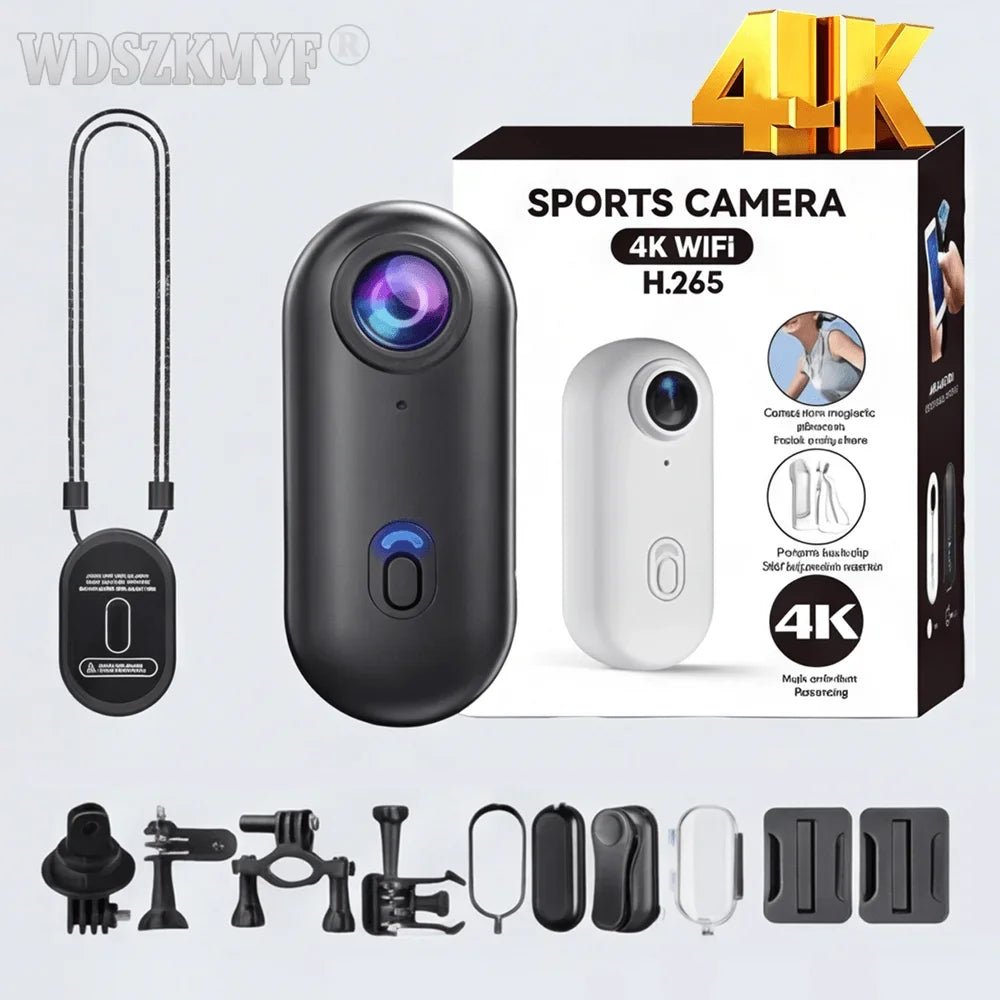 4K Motorcycle Mini Action Camera WiFi POV Recorder Lightweight Sport Cam - stepyours.com