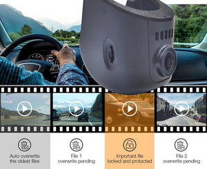 Plug and Play 4K Car Dash Cam for Audi A3 A4 A5 A6 A7 A8 Q3 Q5 Q7 TT 2016 - 2023 - stepyours.com