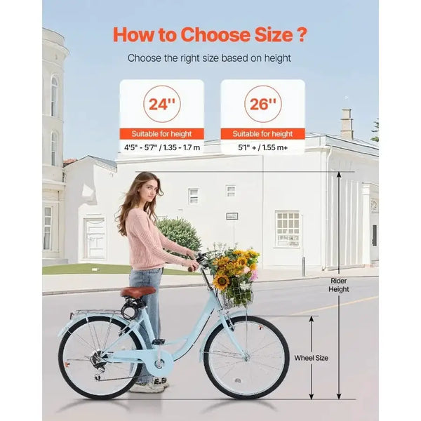 Versatile Pink Neighborhood Bike — product image 3
