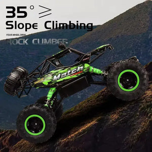 Oike RC Car - Off Road Rock Climbing Toy - 28CM Black 2Battery product image