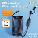 Android IOS 2 In 1 Endoscope Camera - Type C Waterproof Borescope - stepyours.com