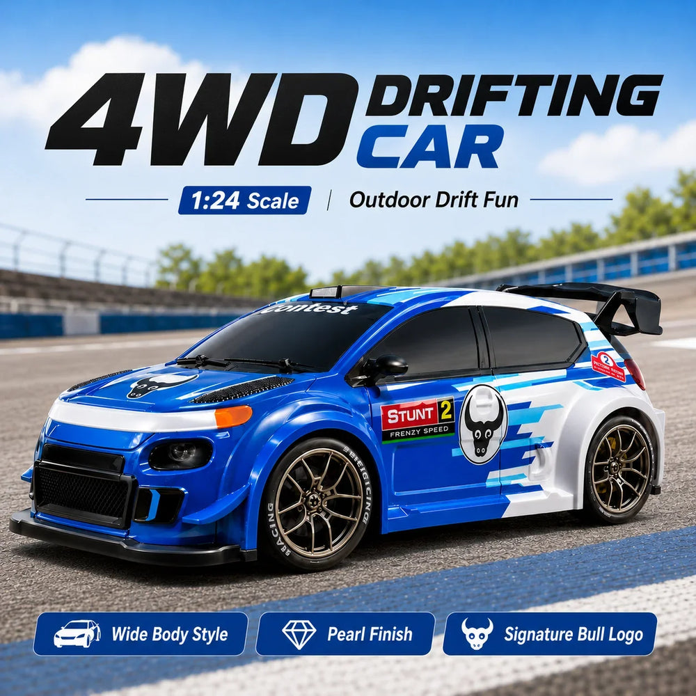 ZNLYRION : Scale RC Drift Car With Replaceable Racing Drift Tires — product view 1