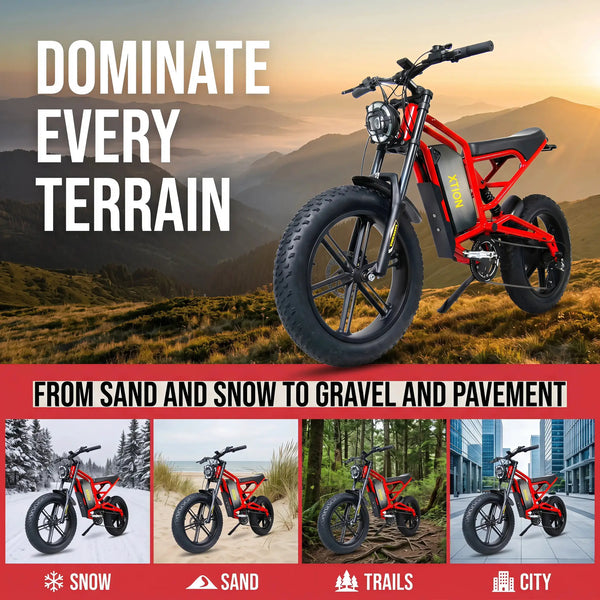 Peak Motor Electric Bike — product view 3