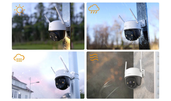 IMOU Cruiser SE Plus Outdoor PTZ WiFi Camera - Color Night Vision AI Detection - stepyours.com