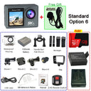 Adventure Ready Action Camera 5K 4K60FPS Dual IPS Touch LCD Waterproof 30M - stepyours.com