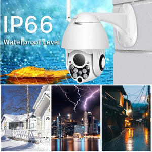 Abuntu YCC365 Plus PTZ WiFi Outdoor CCTV Camera 1080P Waterproof 4x Zoom - stepyours.com