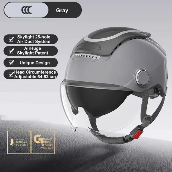 Bibee Open Face Electric Bike Helmet — product view 13