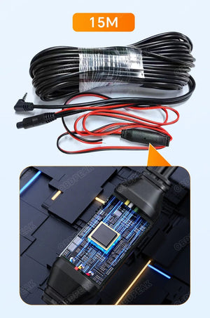 FHD 1080P Car Rear View Camera Waterproof For DVR Dashcam T30 K50 - stepyours.com