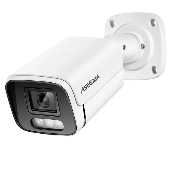 8MP 4K IP Camera Outdoor PoE H265 Security Bullet - Color Night Vision by stepyours.com