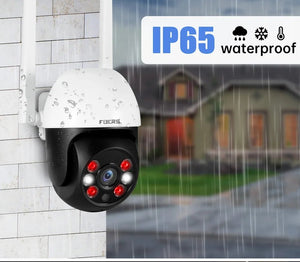 Fuers 8MP 4K Outdoor IP Camera - Auto Tracking And AI Human Detection Tuya Smart - stepyours.com