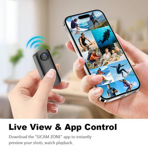 SJCAM C100 Plus Action Camera 4K30FPS 12MP Waterproof 30M WiFi - stepyours.com