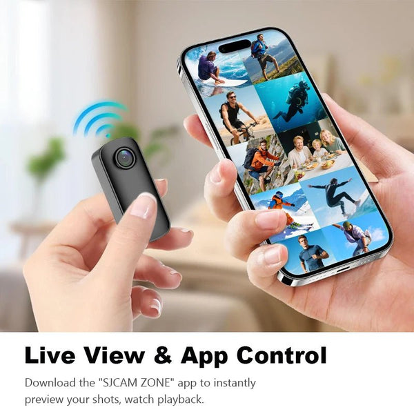 SJCAM C100 Plus Action Camera 4K30FPS 12MP Waterproof 30M WiFi - stepyours.com
