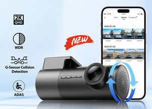 DDPAI MINI Pro 2K Dash Cam WiFi Night Vision DVR With Parking Monitor - stepyours.com