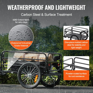 Foldable Bike Cargo Trailer LB — product image 3