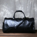 Durable Leather Duffel for Men's Travel — product view 9