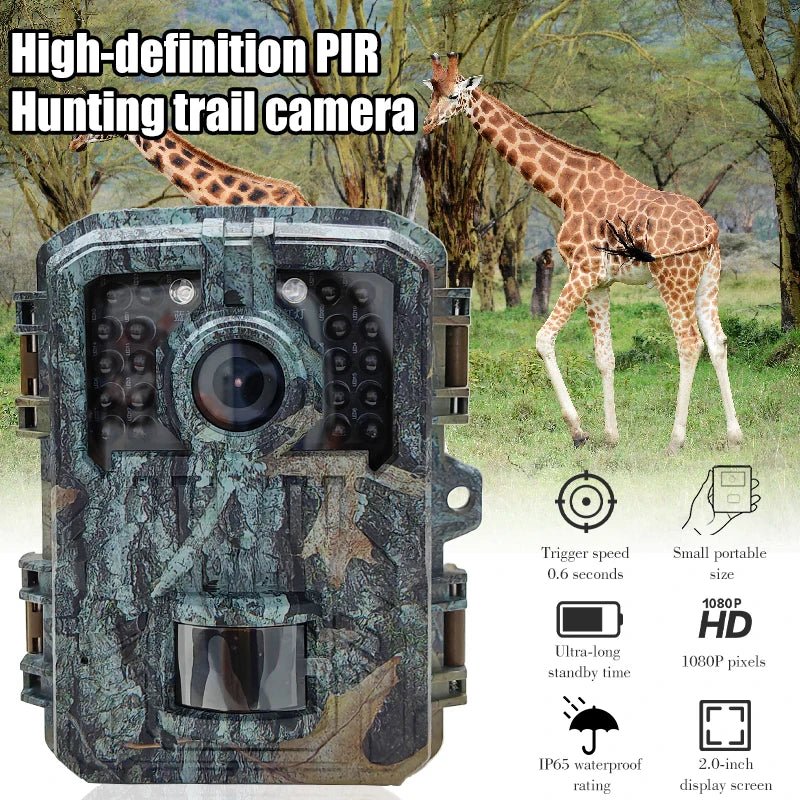 MiniDL003 Wild Hunter Camera 16MP 1080P Night Vision For Trails - stepyours.com