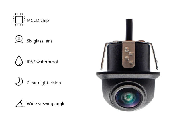 Smartour CCD Fisheye Car Camera AHD 1080P Reversing Rear View Night Vision - stepyours.com