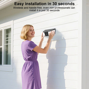 ANRAN 1296P Floodlight Solar Camera - Wireless Security With Human Detection - stepyours.com