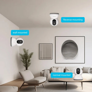 Blurams Pet Camera 2K - 360 Degree Indoor PTZ Security With 2 Way Audio - stepyours.com