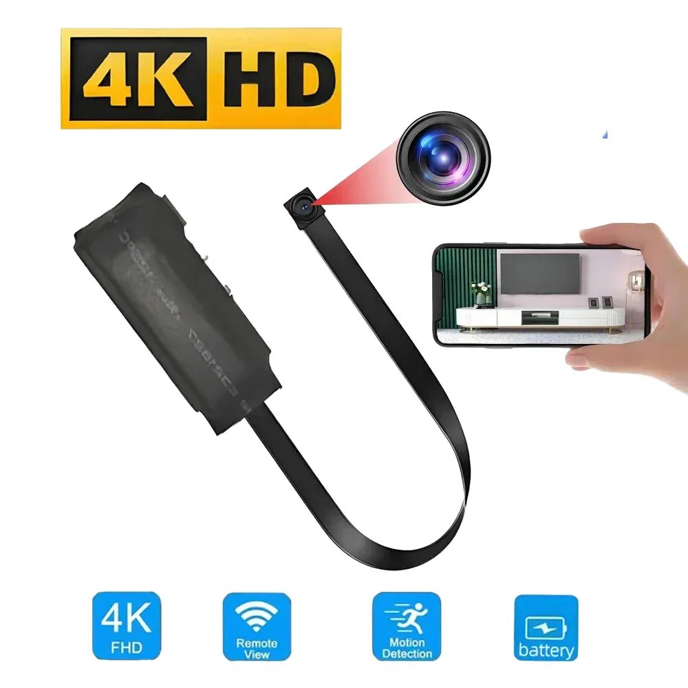 1080P Mini WiFi Nanny Cam With Remote Viewing Motion Alerts - stepyours.com