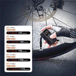Portable Mini Electric Bike - Pump — product view 4
