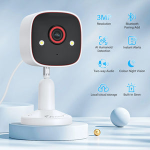 Jennov 2K Wireless Security Camera IP66 Waterproof Color Night Vision Outdoor - stepyours.com