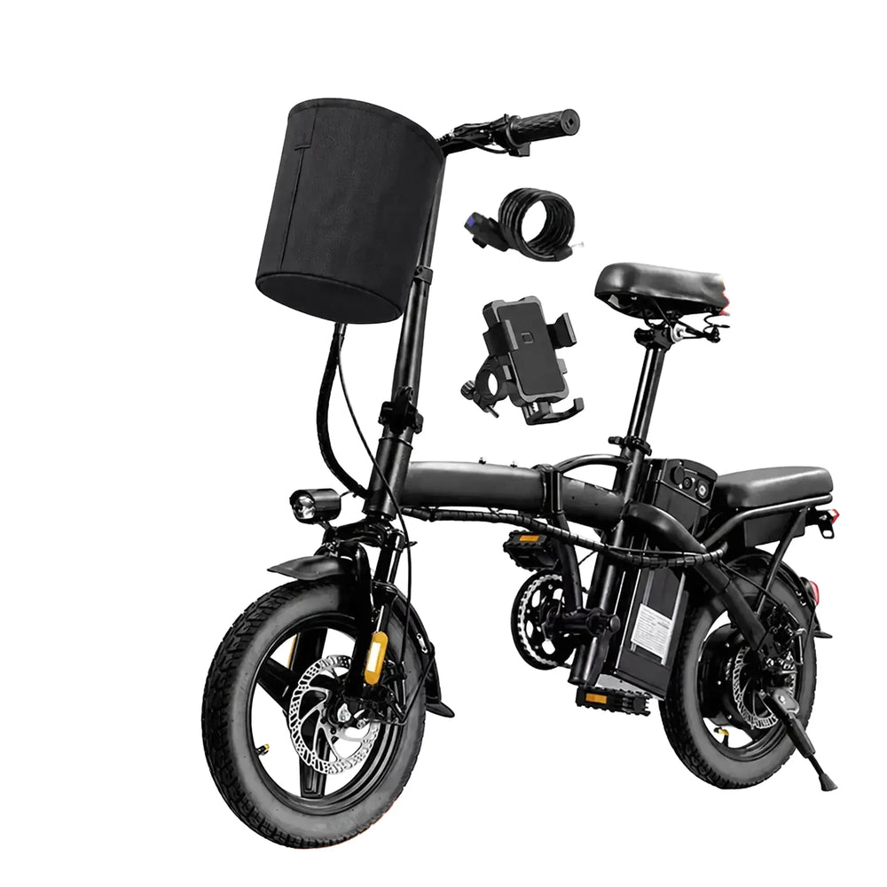 Compact Foldable E Bike - Detachable Battery — product view 1